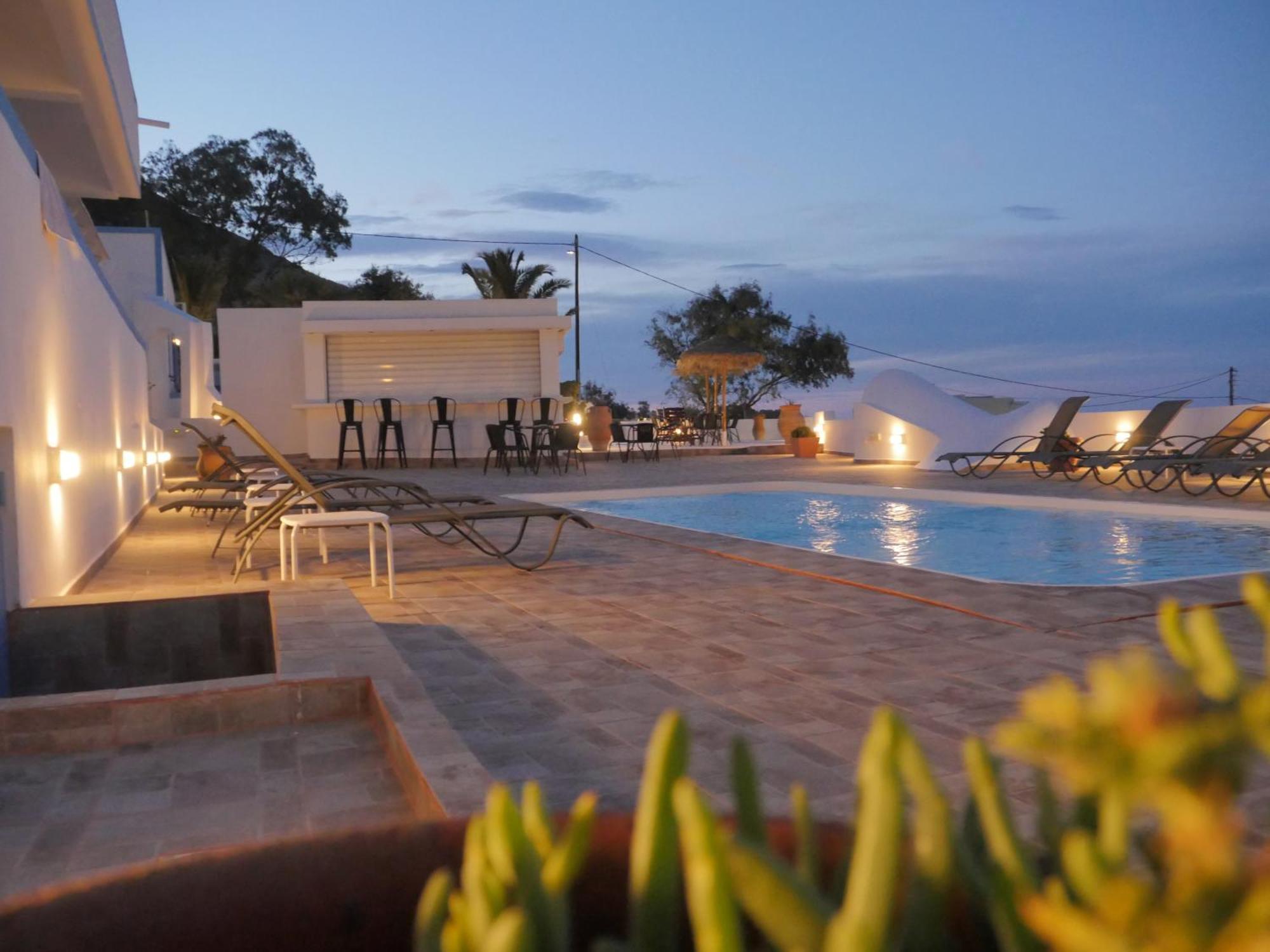 Ancient Thera Apartments Kamari  Luaran gambar