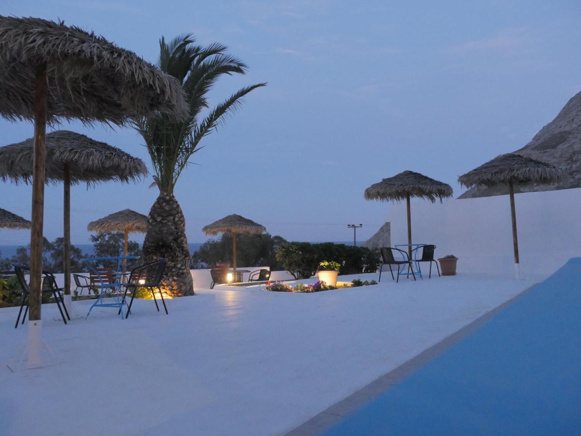 Ancient Thera Apartments Kamari  Luaran gambar