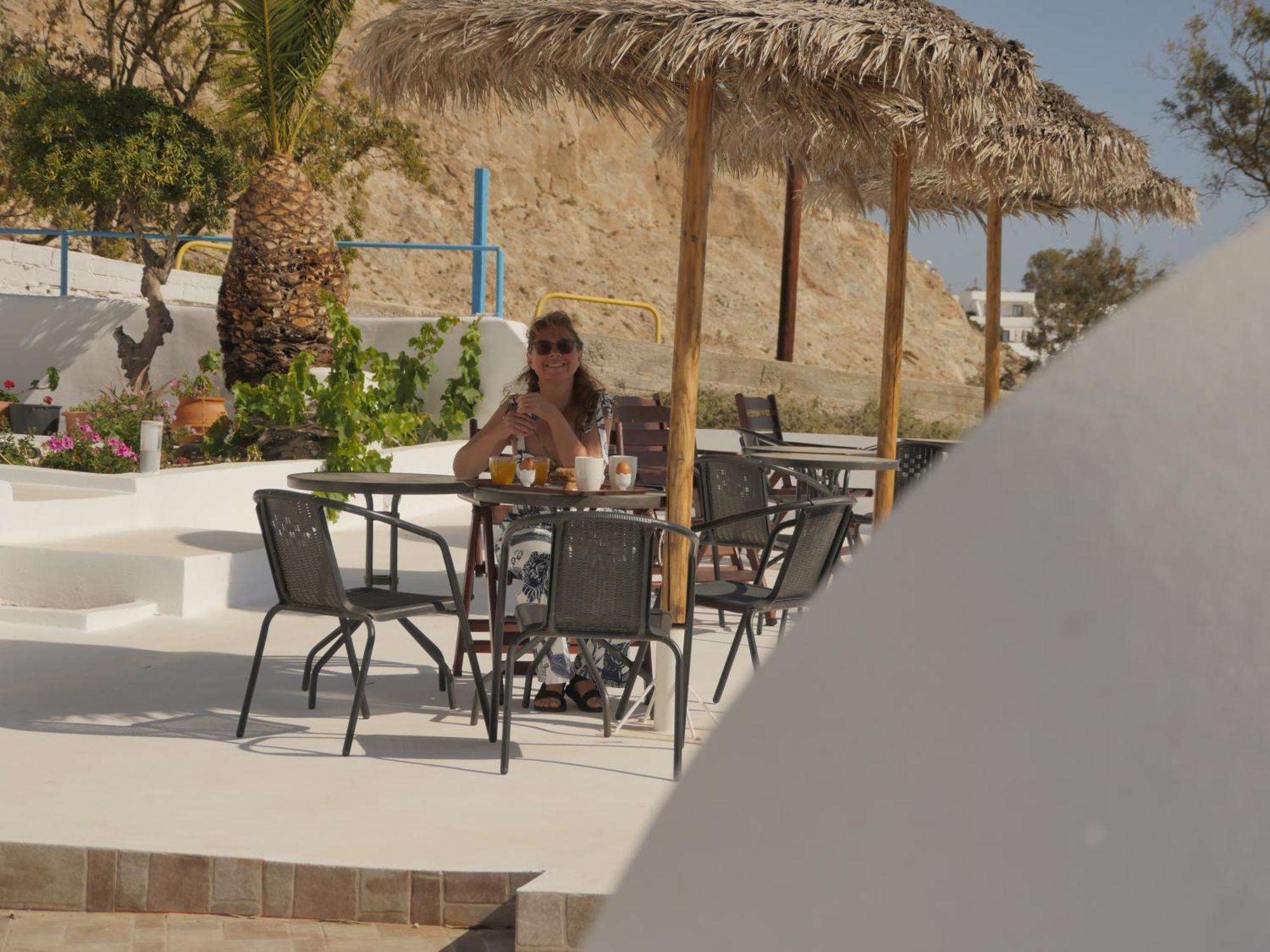 Ancient Thera Apartments Kamari  Luaran gambar