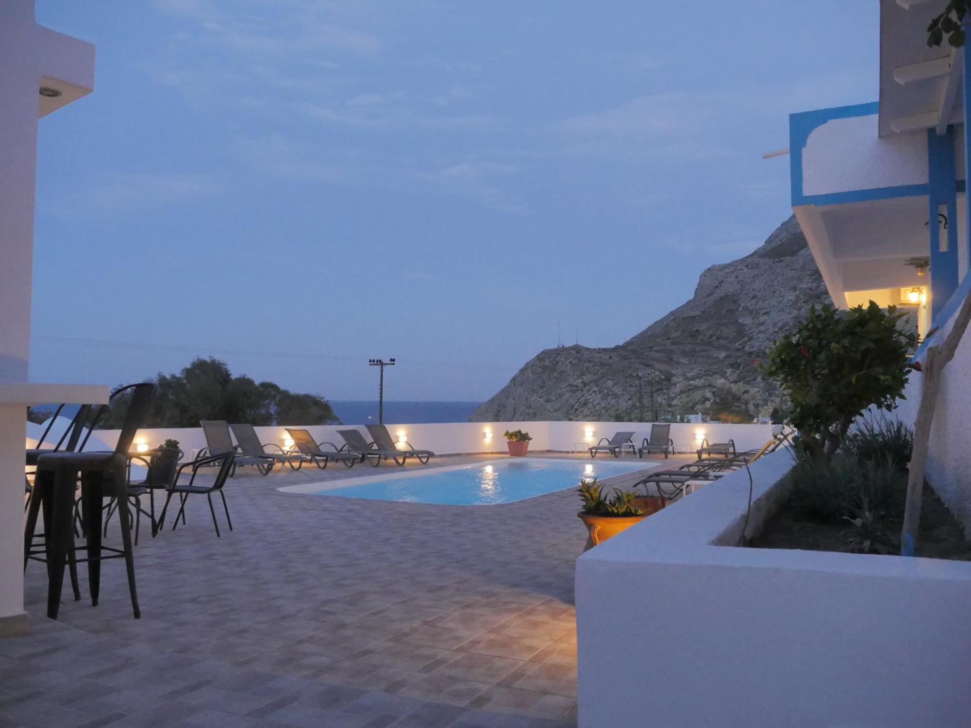 Ancient Thera Apartments Kamari  Luaran gambar